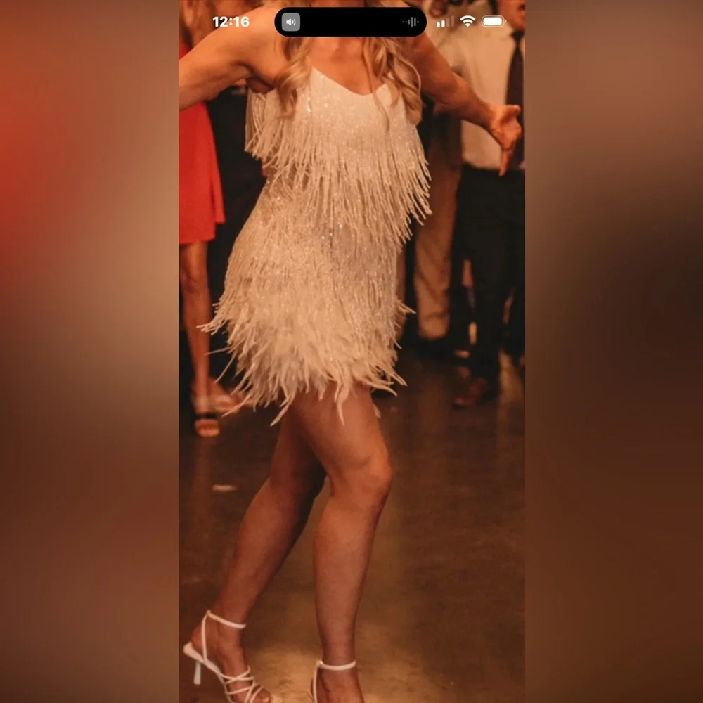 NADINE MERABI LOTTIE white dress - Picture 4 of 17